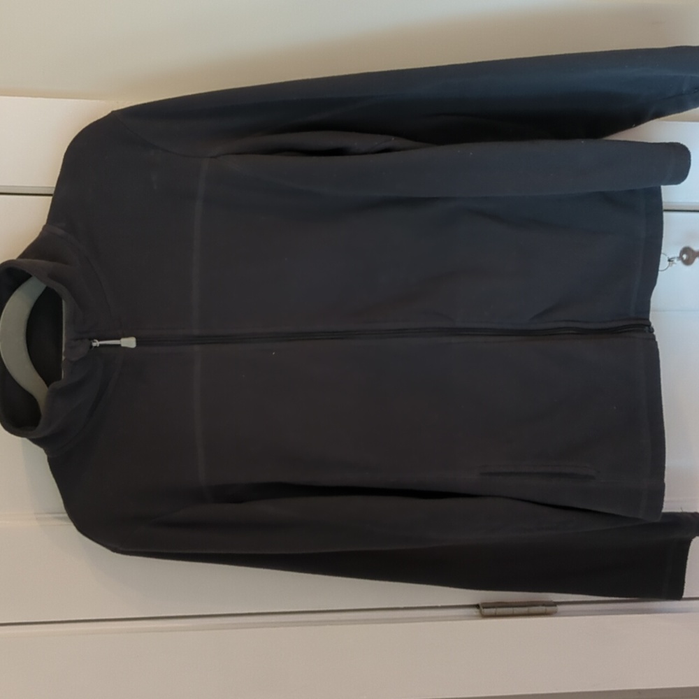 Danskin Now | Dark Grey Unlined Fleece Jacket | XL (16-18)
